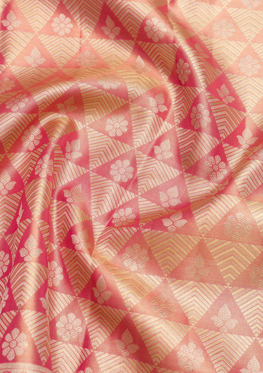 Lavender Zariwork Pure Silk Saree