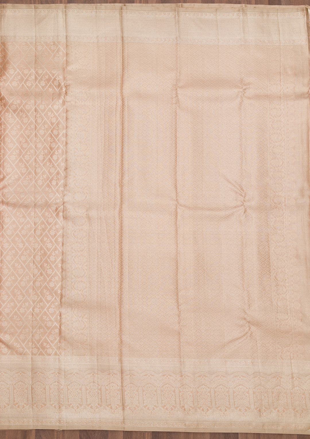 Lavender Zariwork Pure Silk Saree