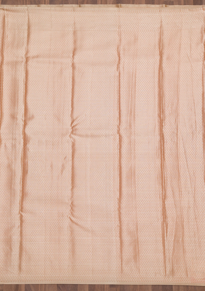 Lavender Zariwork Pure Silk Saree