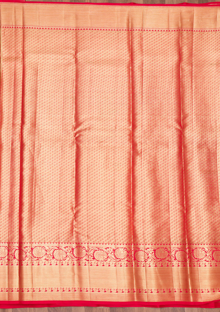 Lavender Zariwork Pure Silk Saree