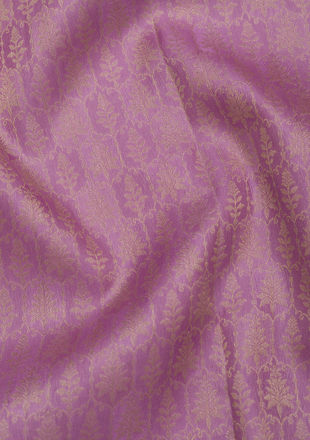 Lavender Zariwork Pure Silk Saree