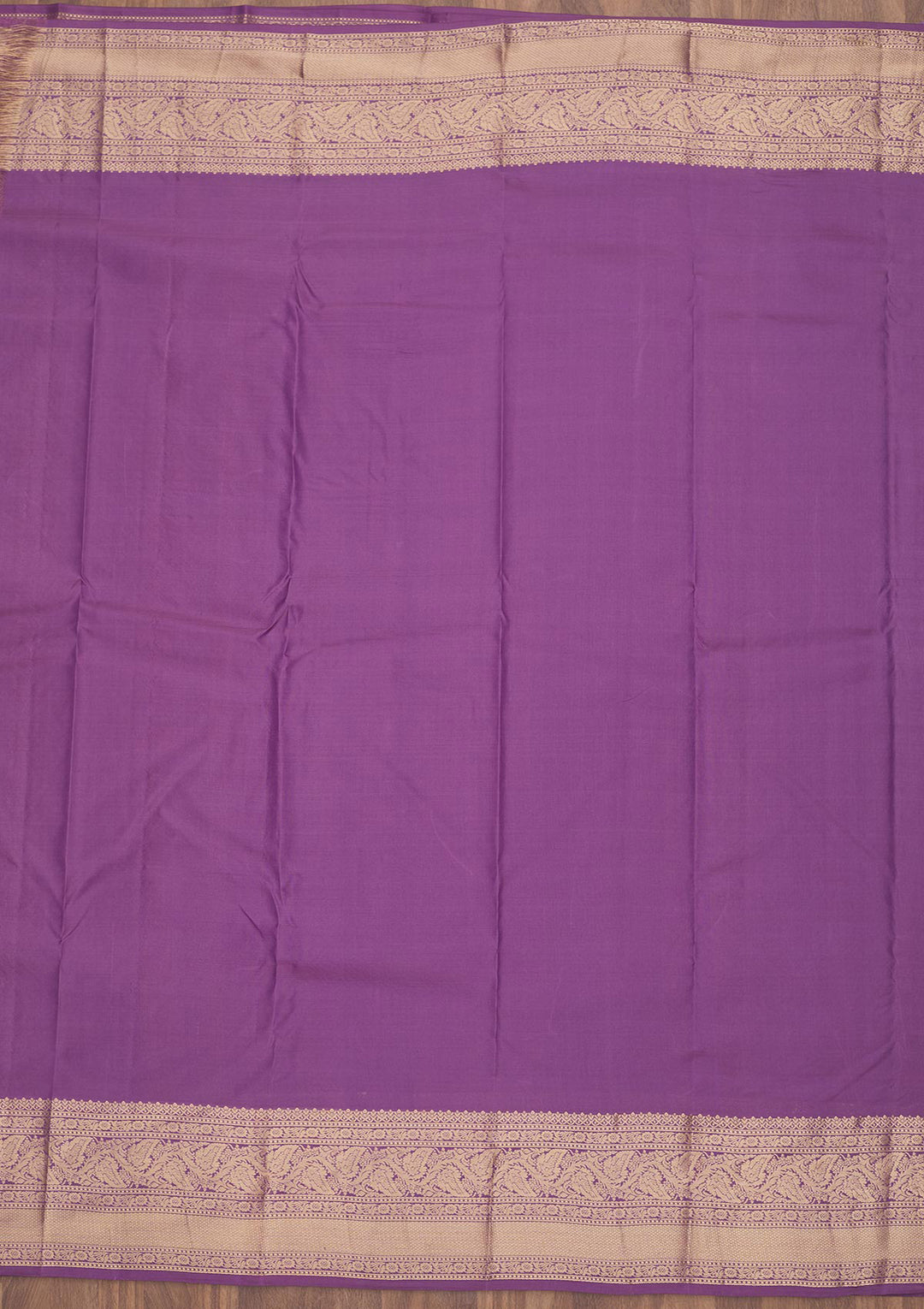 Lavender Zariwork Pure Silk Saree