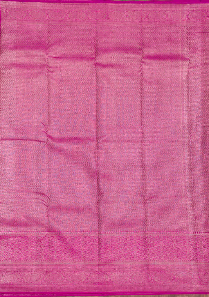 Lavender Zariwork Pure Silk Saree