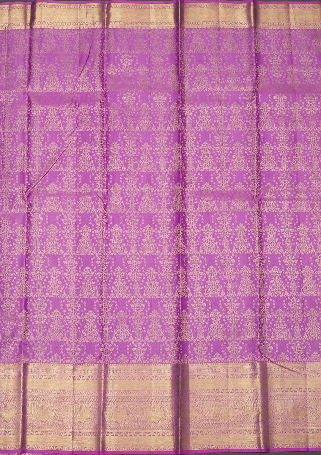 Lavender Zariwork Pure Silk Saree
