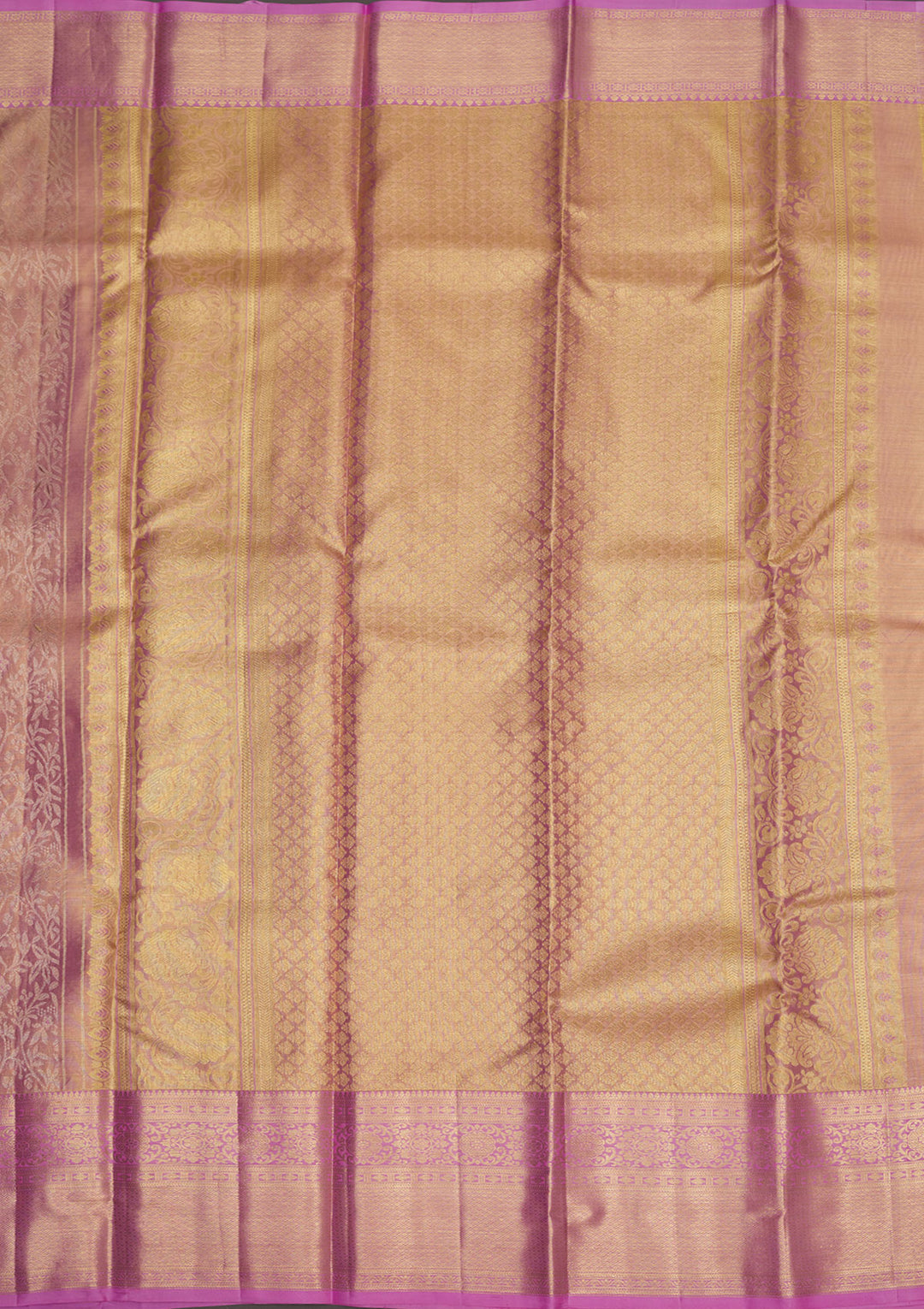 Lavender Zariwork Pure Silk Saree