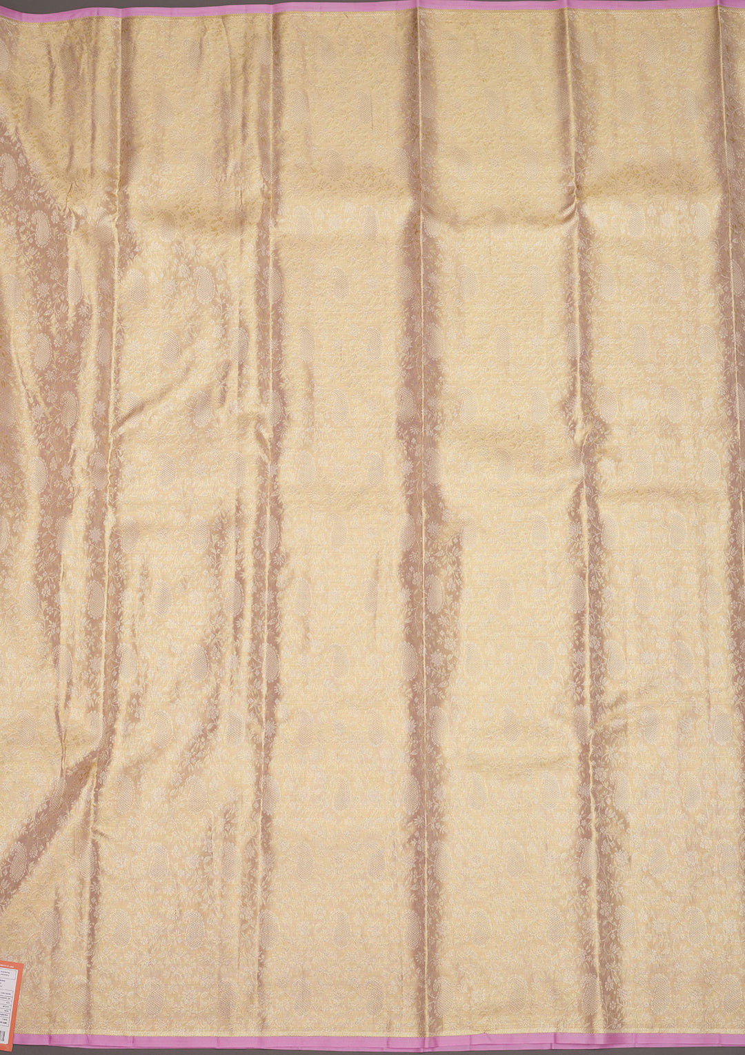 Lavender Zariwork Pure Silk Saree