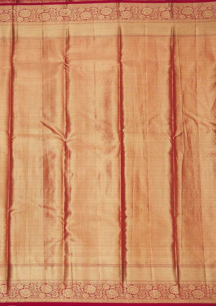 Lavender Zariwork Pure Silk Saree