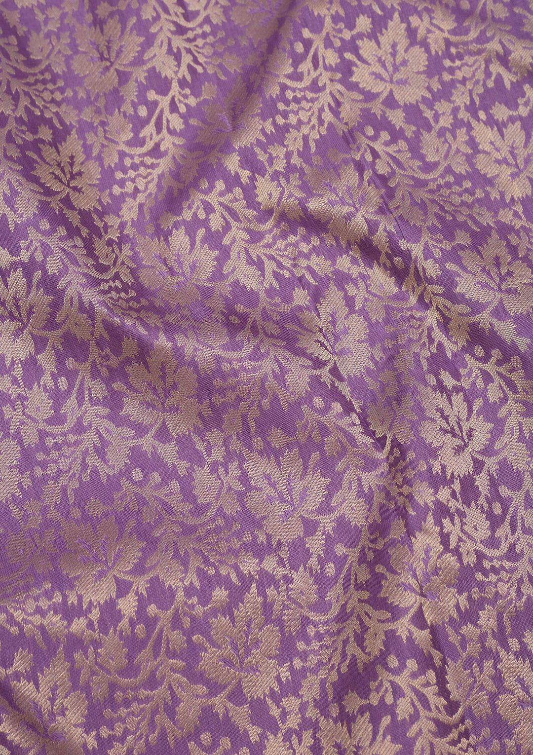 Lavender Zariwork Pure Silk Saree