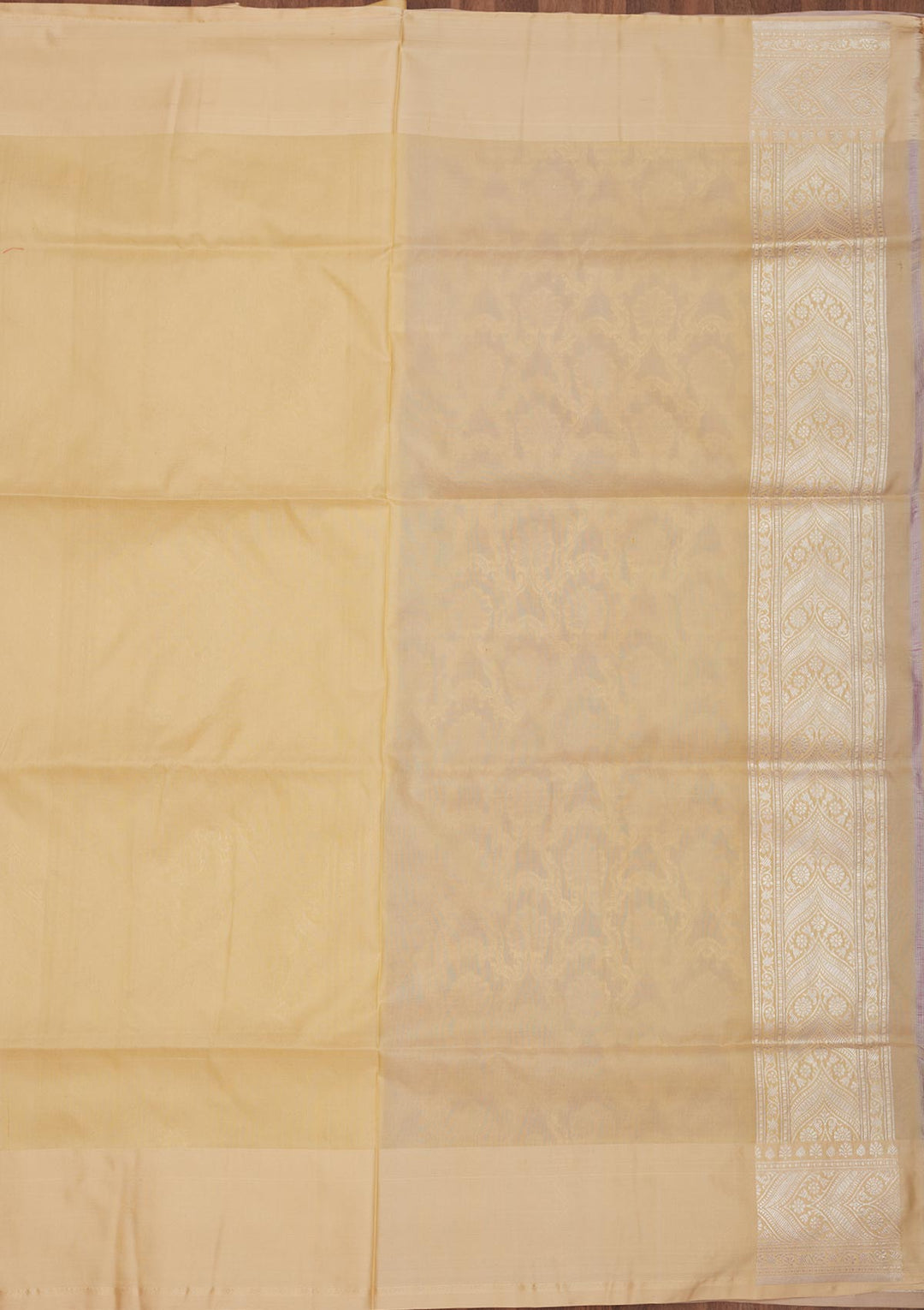 Lavender Zariwork Pure Silk Saree