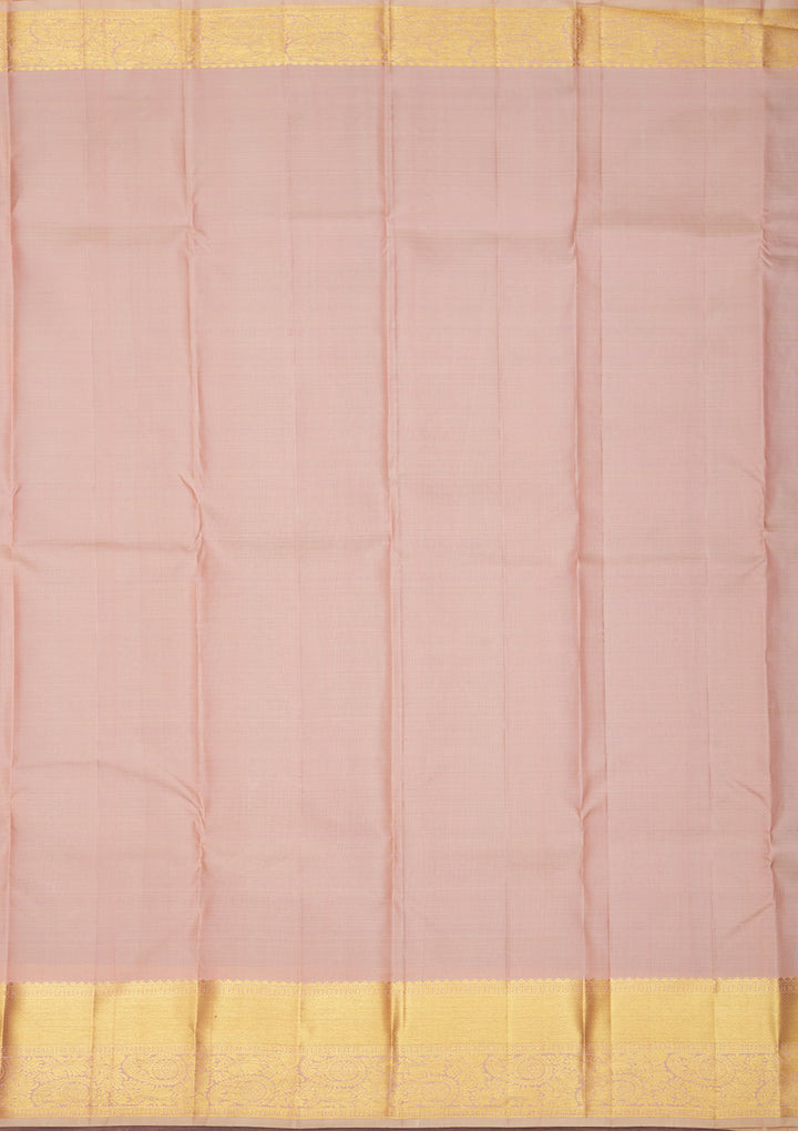 Lavender Zariwork Pure Silk Saree
