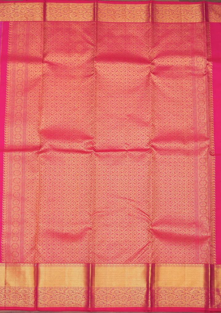 Lavender Zariwork Pure Silk Saree