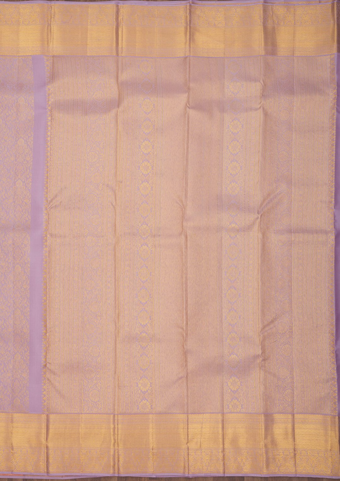Lavender Zariwork Pure Silk Saree