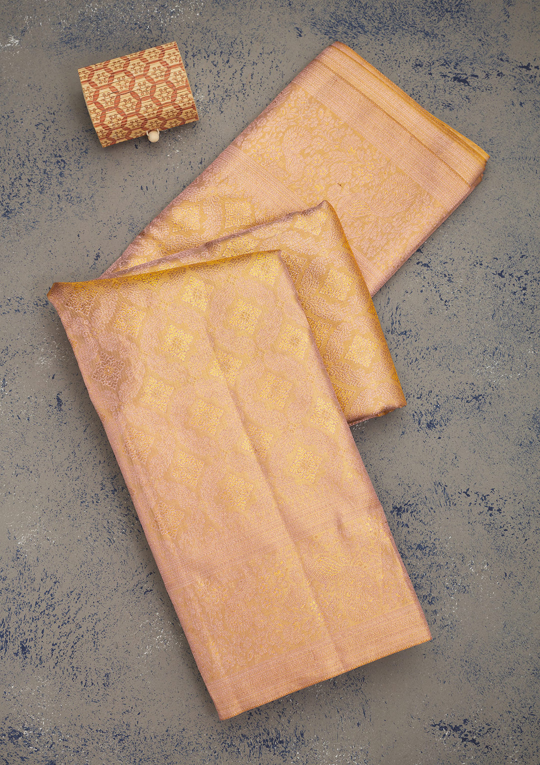 Lavender Zariwork Pure Silk Saree