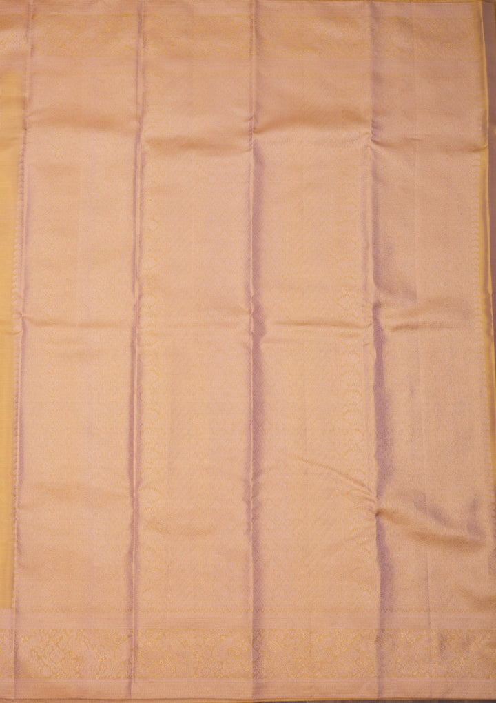 Lavender Zariwork Pure Silk Saree