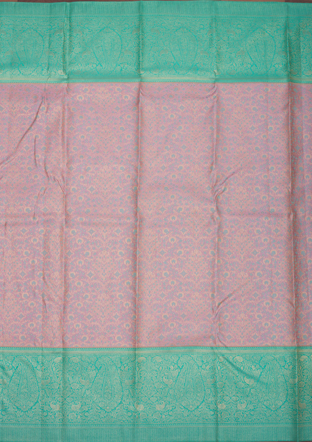 Lavender Zariwork Pure Silk Saree