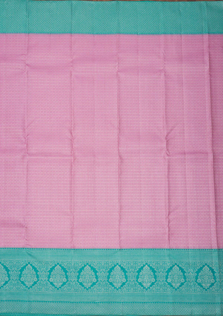 Lavender Zariwork Pure Silk Saree