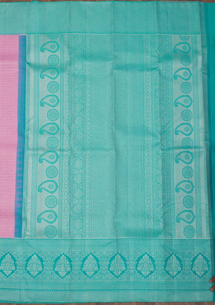 Lavender Zariwork Pure Silk Saree