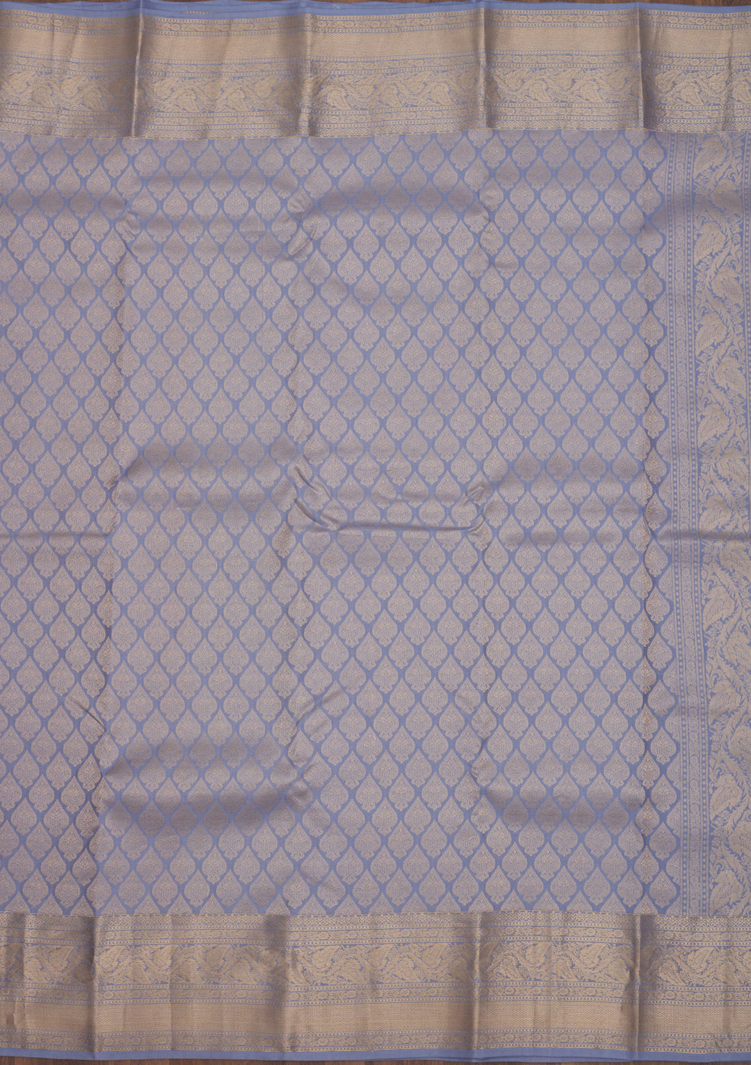 Lavender Zariwork Pure Silk Saree