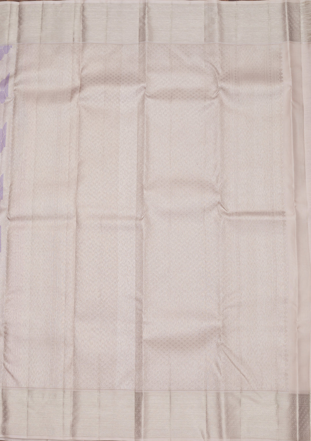 Lavender Zariwork Pure Silk Saree