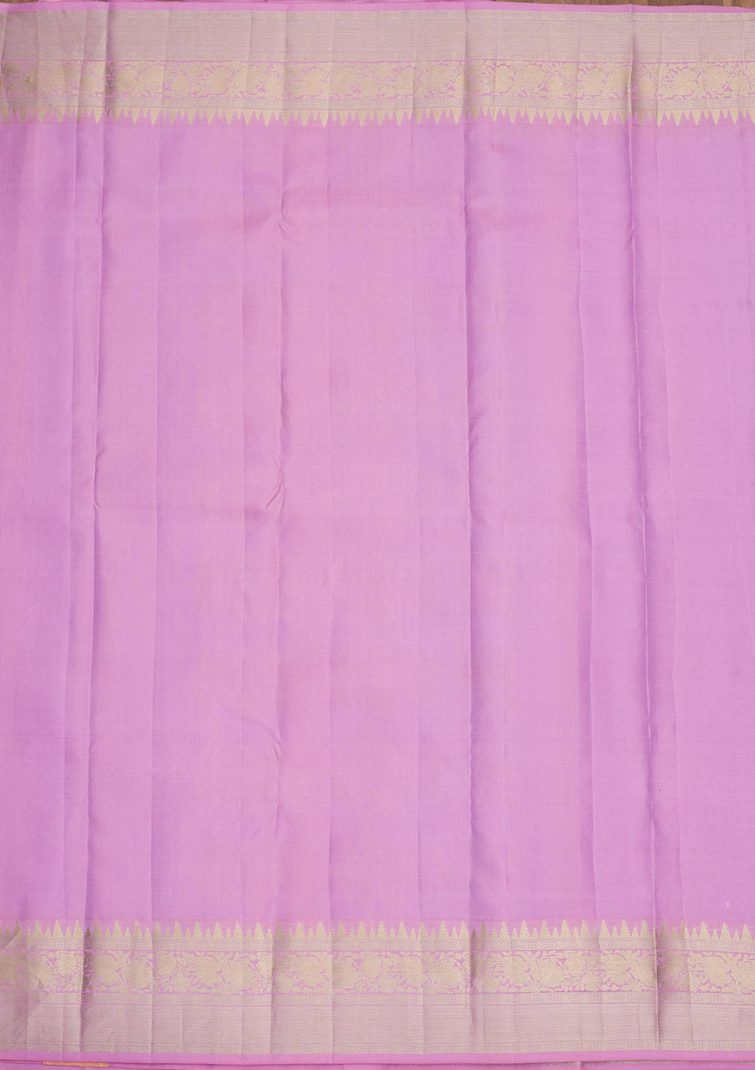 Mauve Zariwork Pure Silk Saree