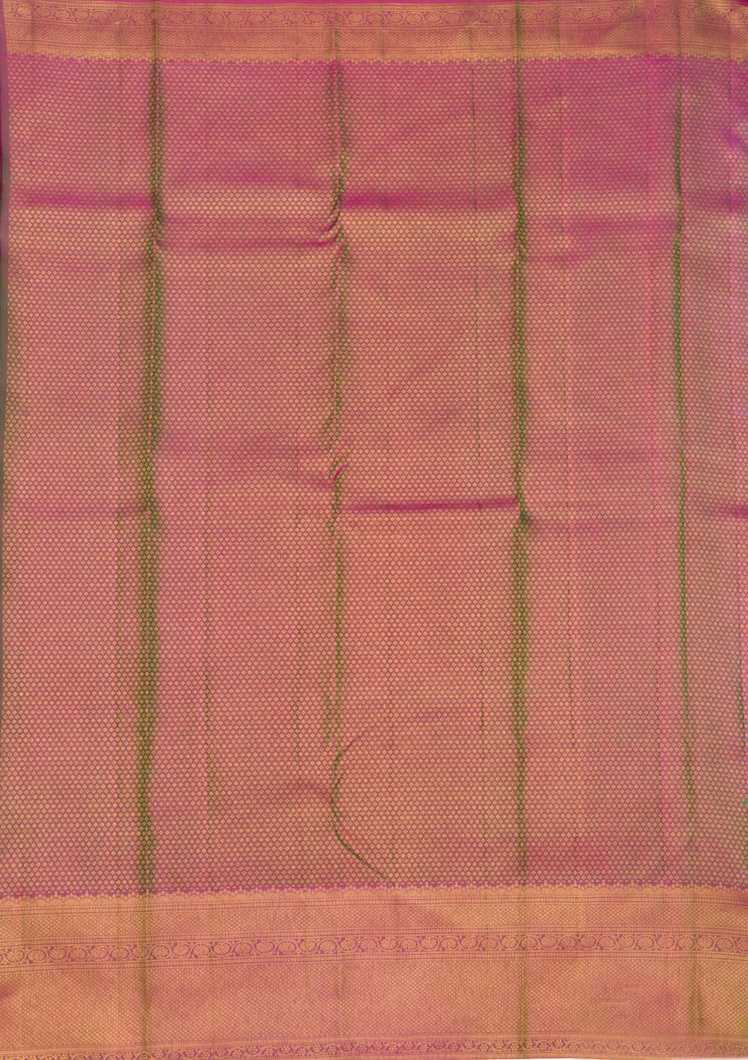 Leaf Green Zariwork Pure Silk Saree
