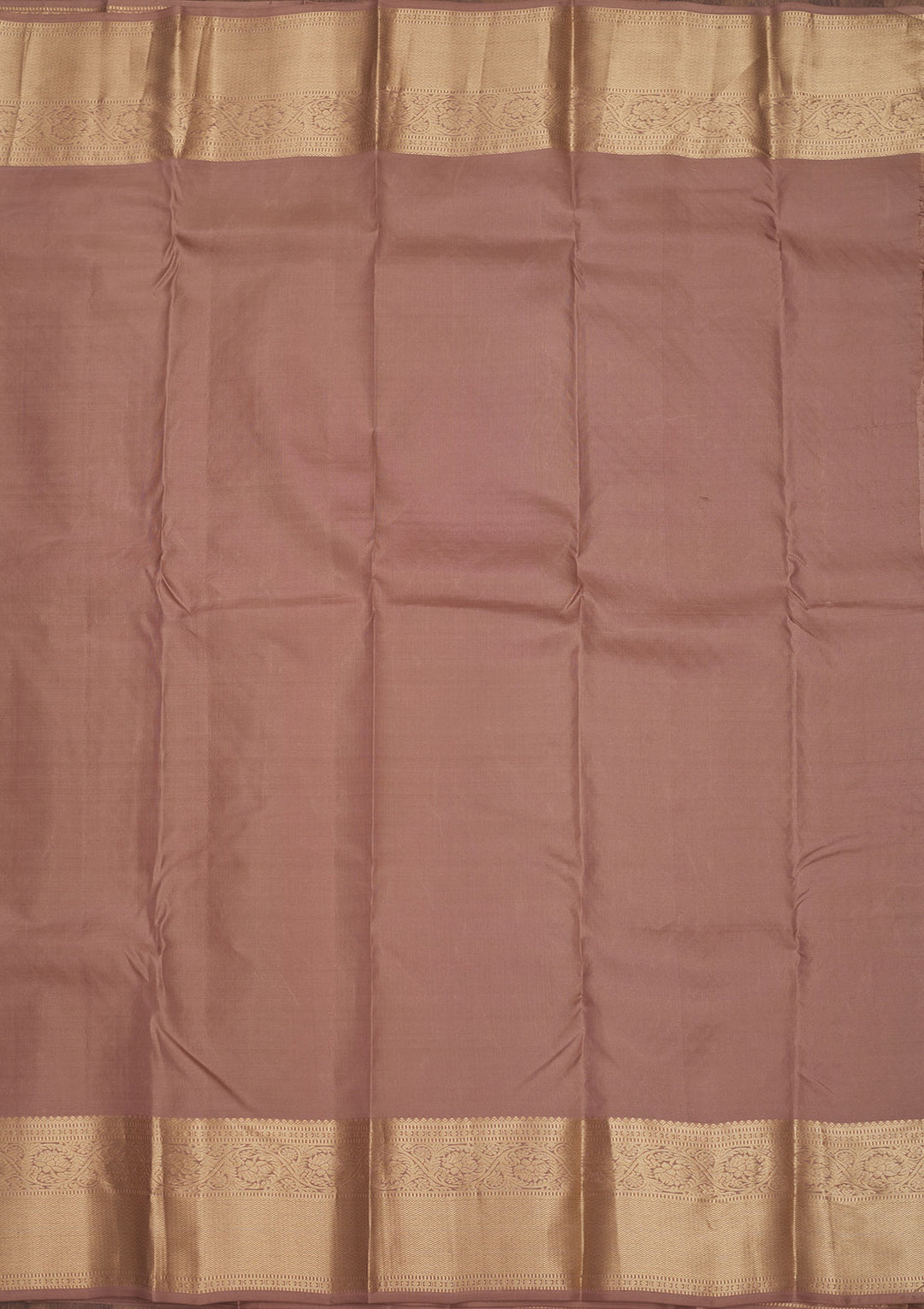 Light Brown Zariwork Pure Silk Saree