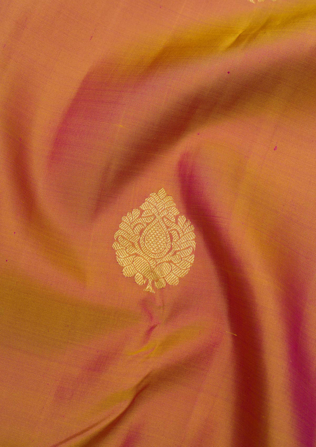 Light Brown Zariwork Banarasi Pure Silk Saree