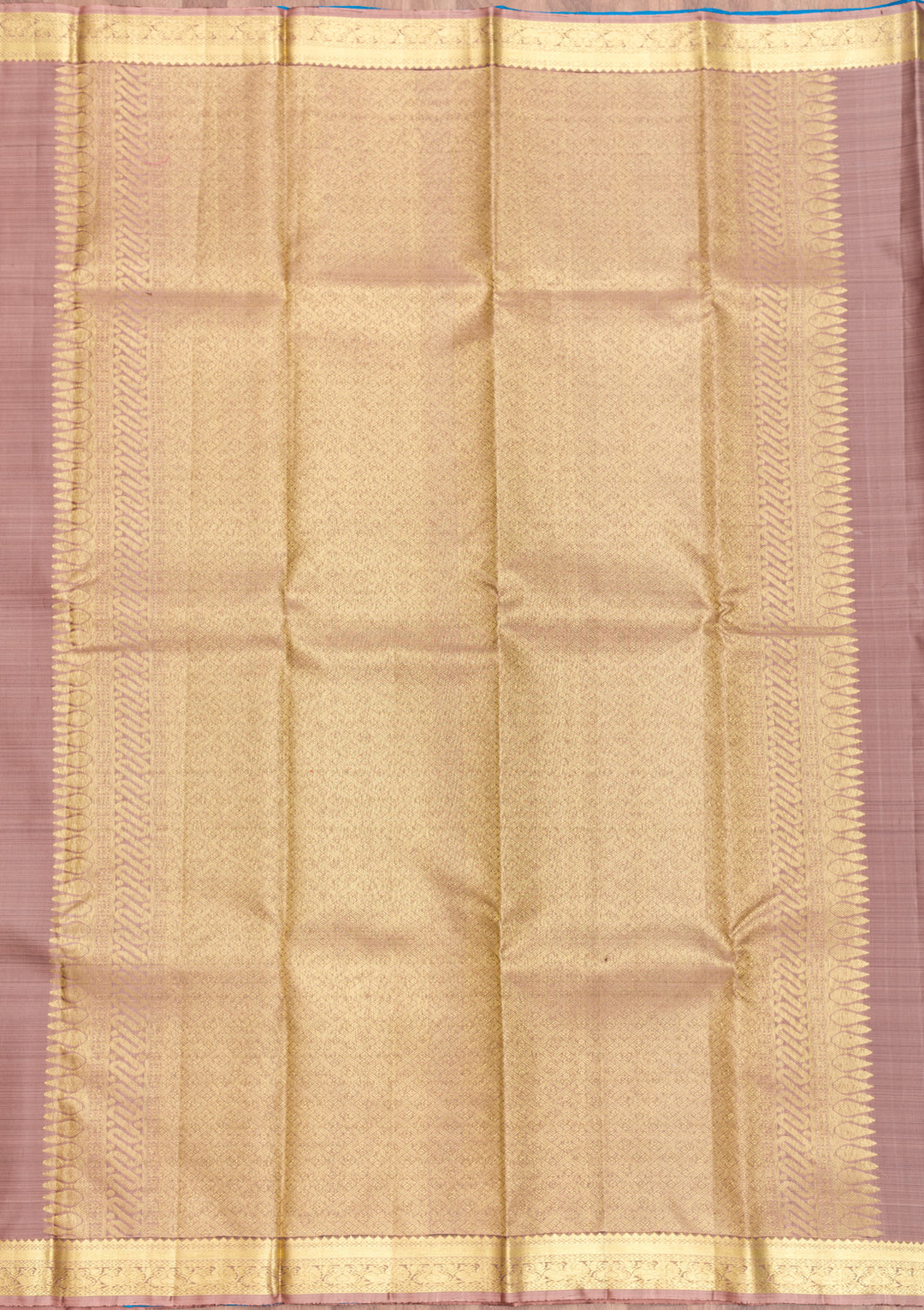 Light Brown Zariwork Pure Silk Saree