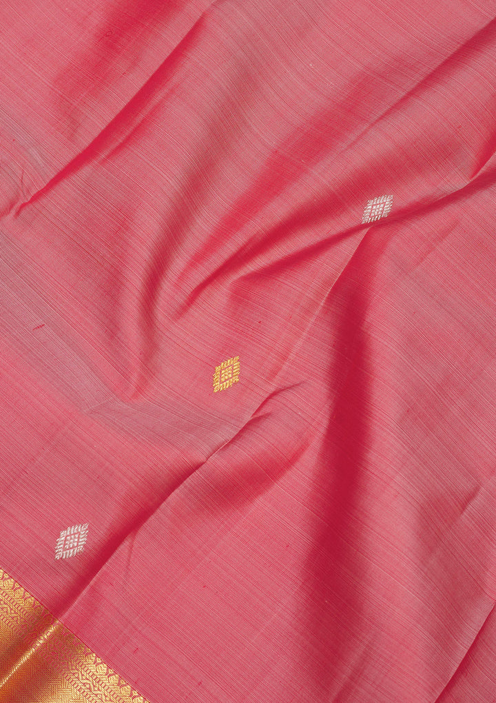 Light Brown Zariwork Pure Silk Saree
