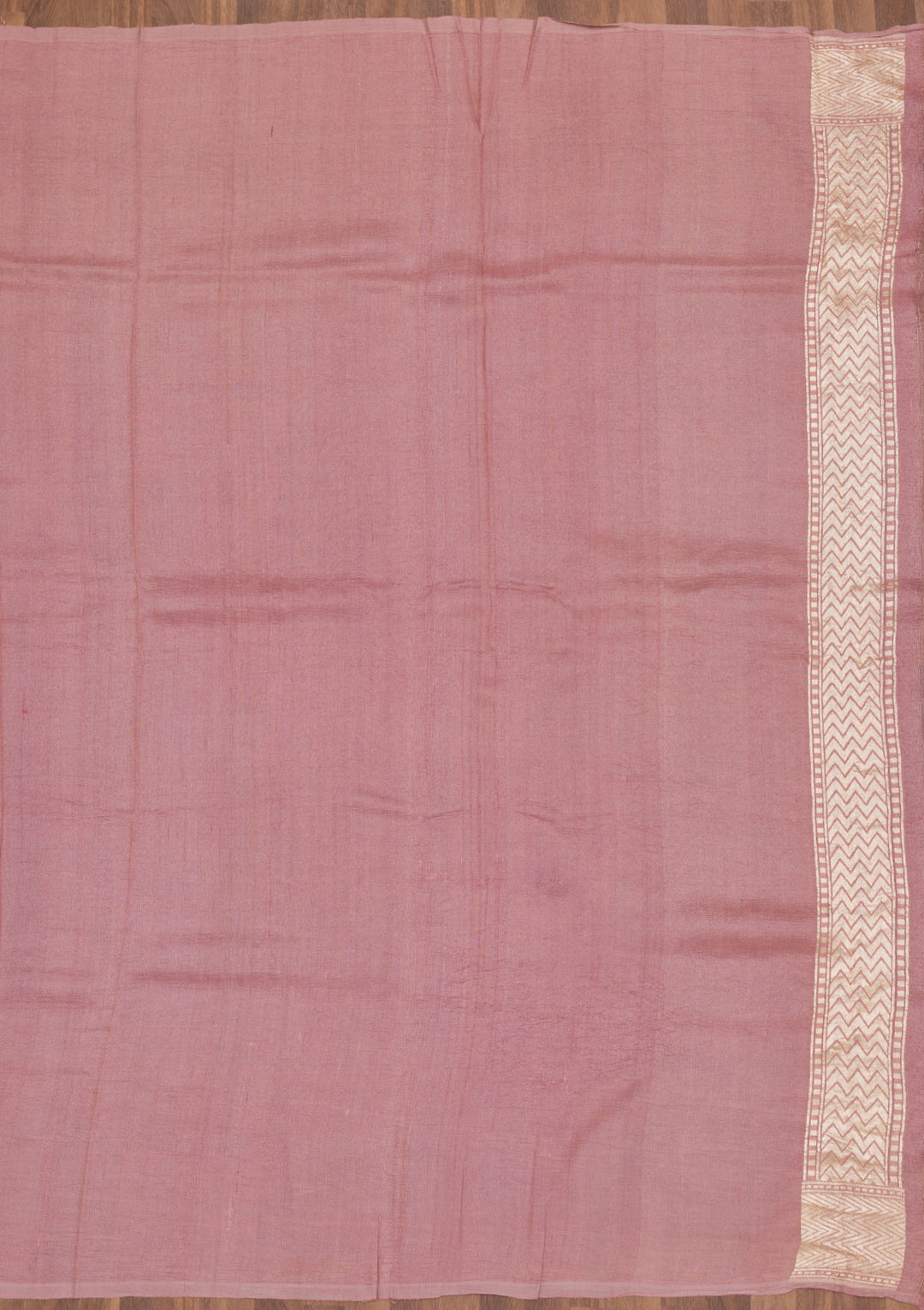 Light Grey Zariwork Pure Silk Saree