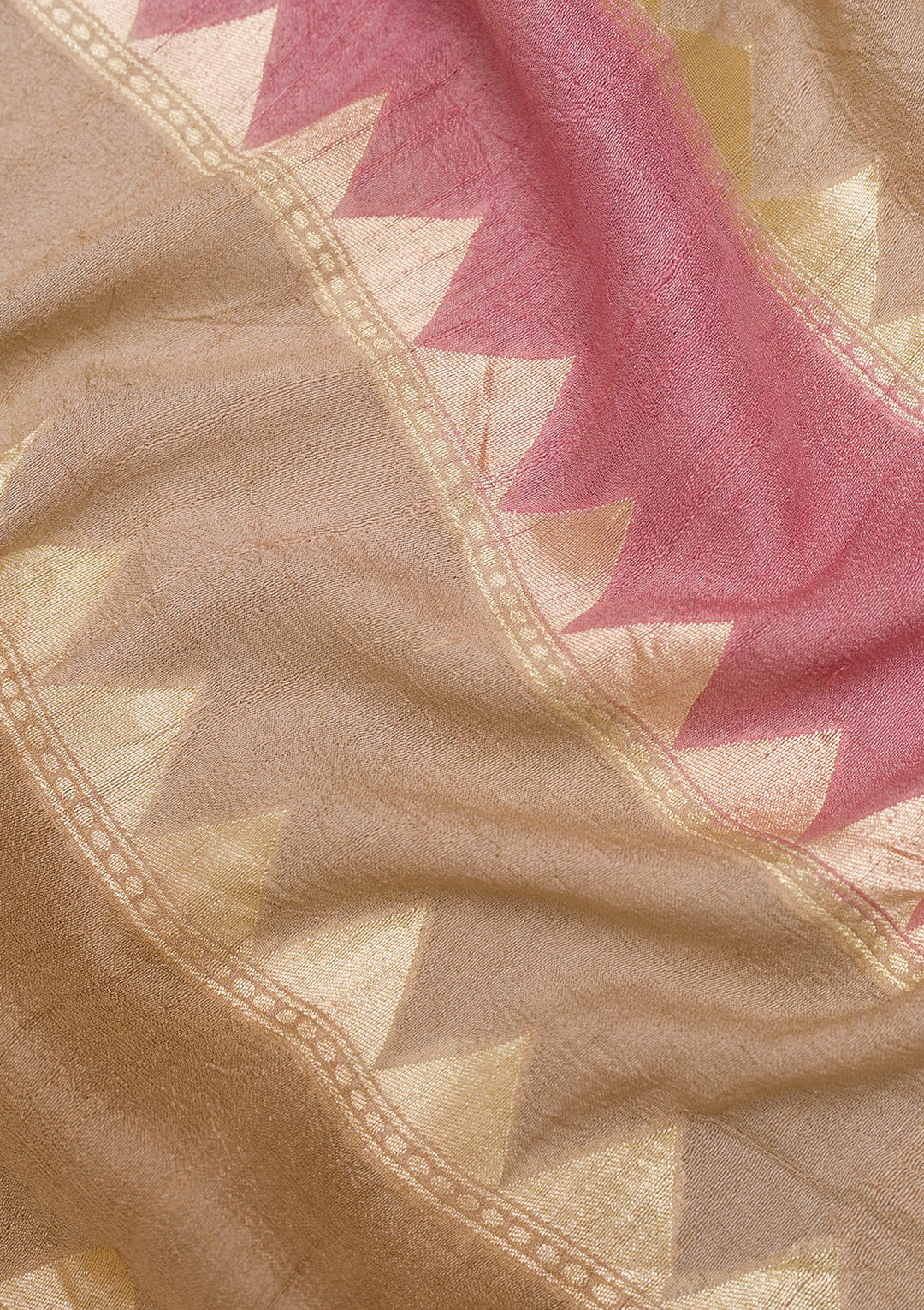 Light Grey Zariwork Pure Silk Saree
