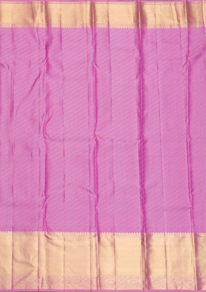 Light Grey Gold Zariwork Pure Silk Saree