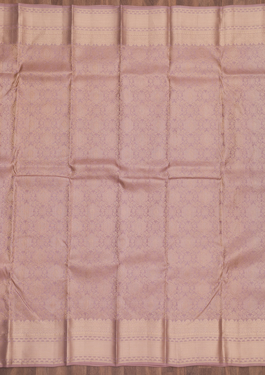 Light Grey Zariwork Pure Silk Saree