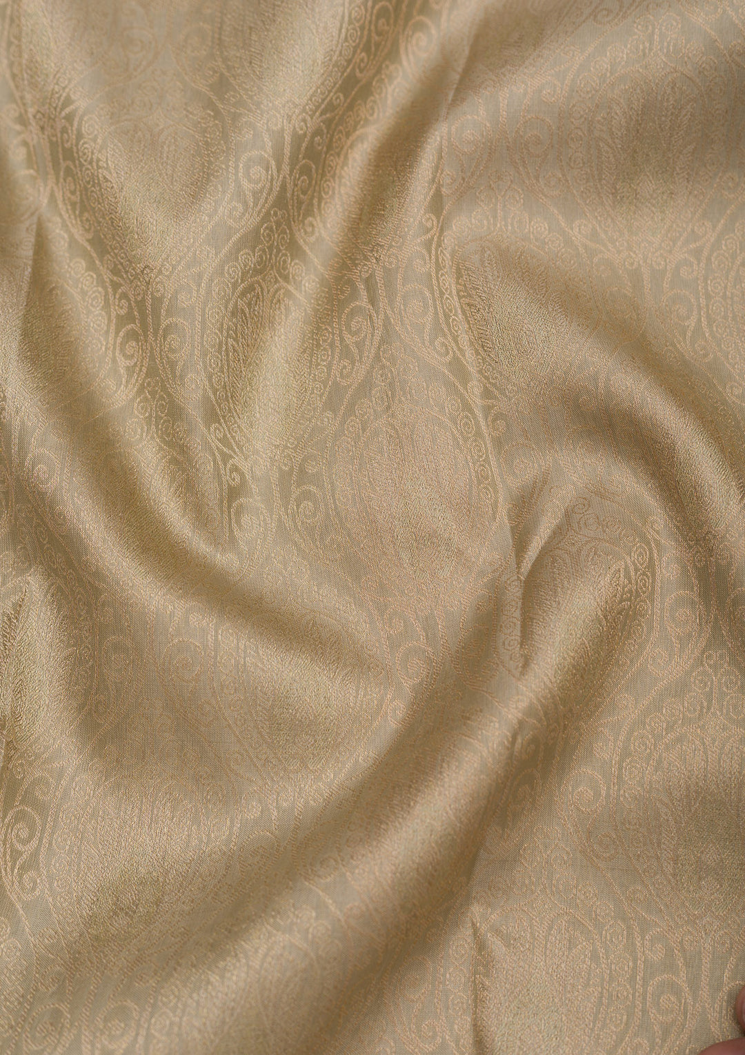 Light Grey Zariwork Pure Silk Saree