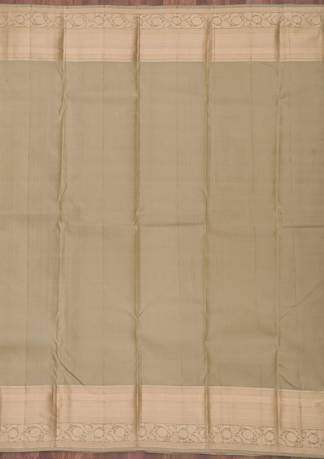Light Grey Zariwork Pure Silk Saree