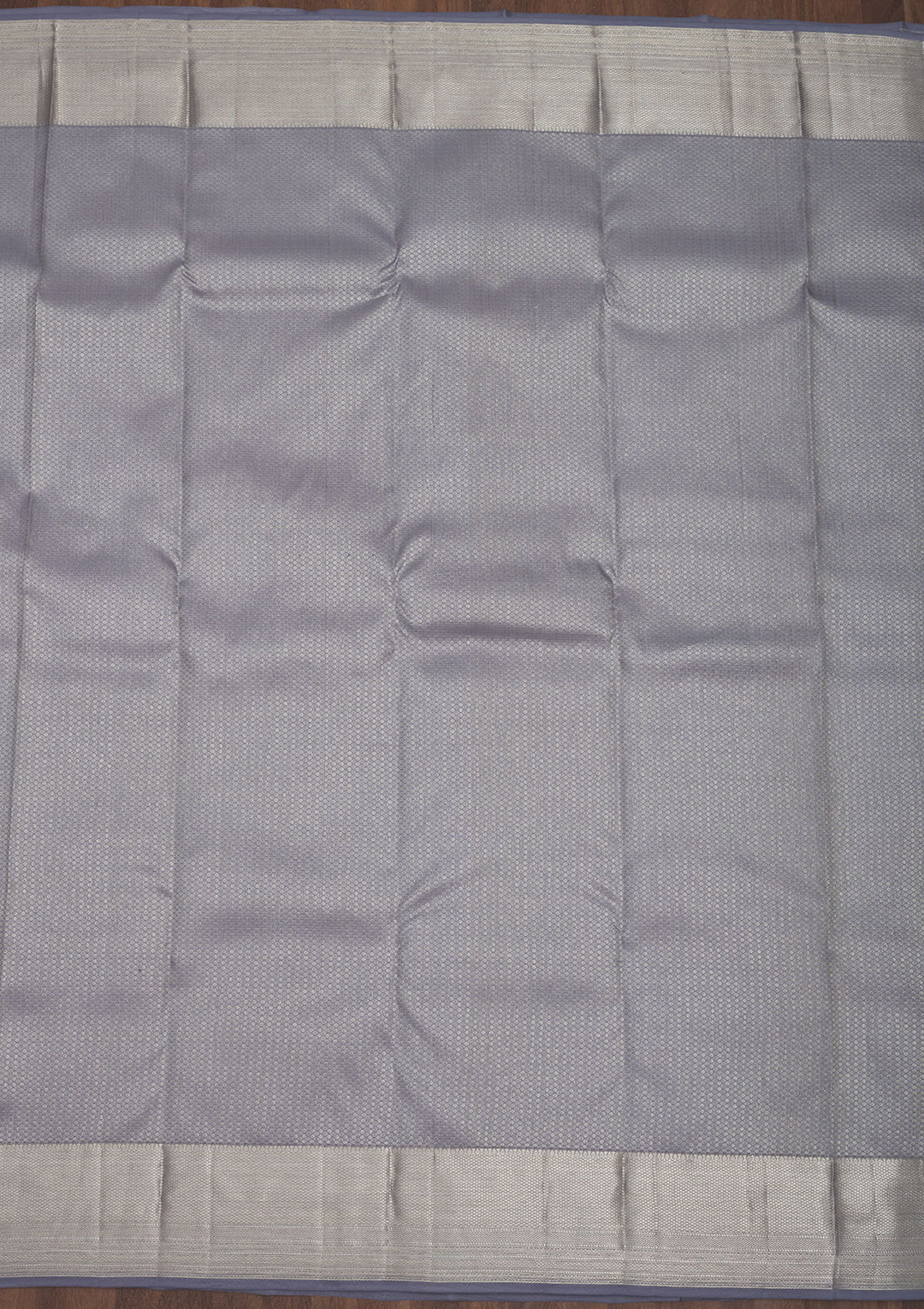 Grey Zariwork Pure Silk Saree