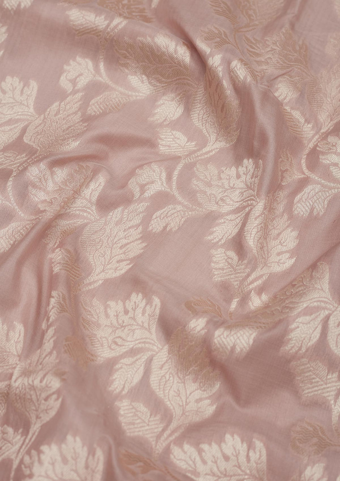 Light Grey Zariwork Pure Silk Saree