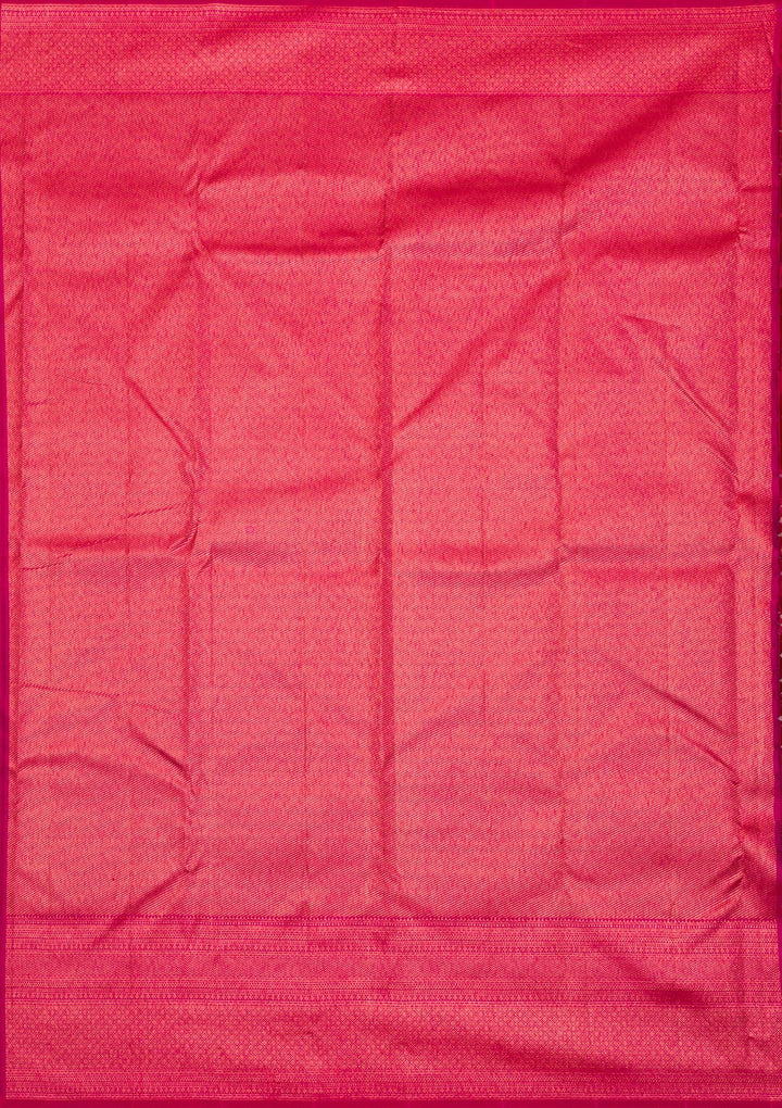 Light Peach Zariwork Pure Silk Saree