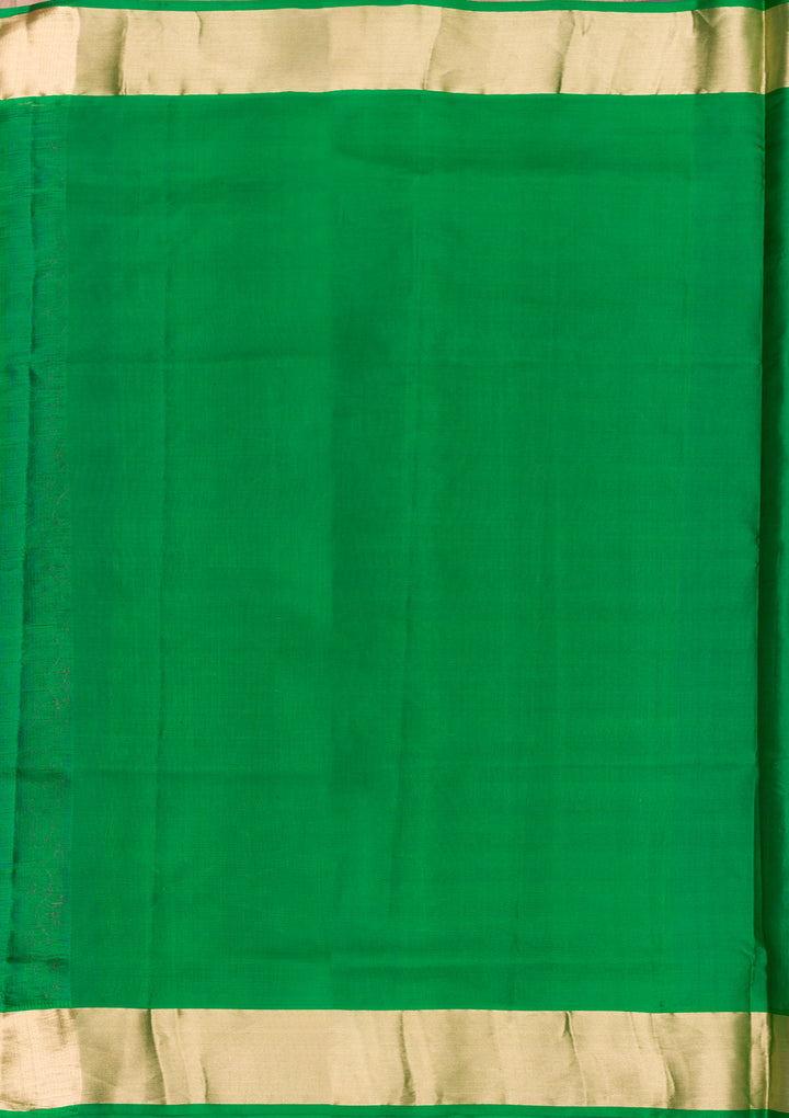 Magenta Pink Zariwork Pure Silk Saree