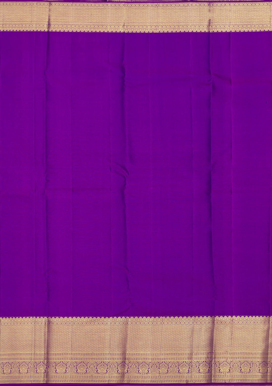 Magenta Pink Zariwork Pure Silk Saree