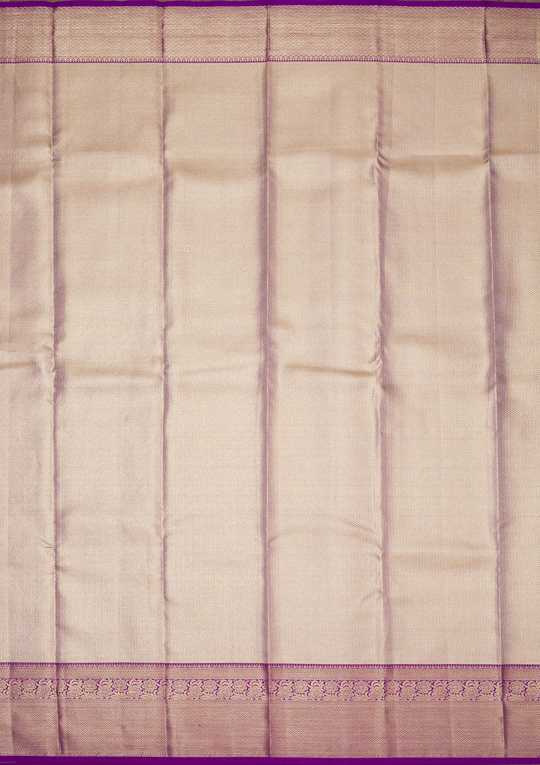 Beige Zariwork Pure Silk Saree