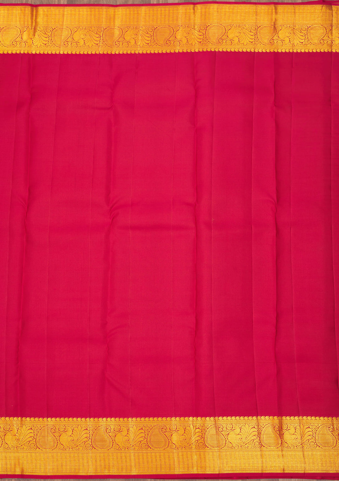 Maroon Zariwork Pure Silk Saree