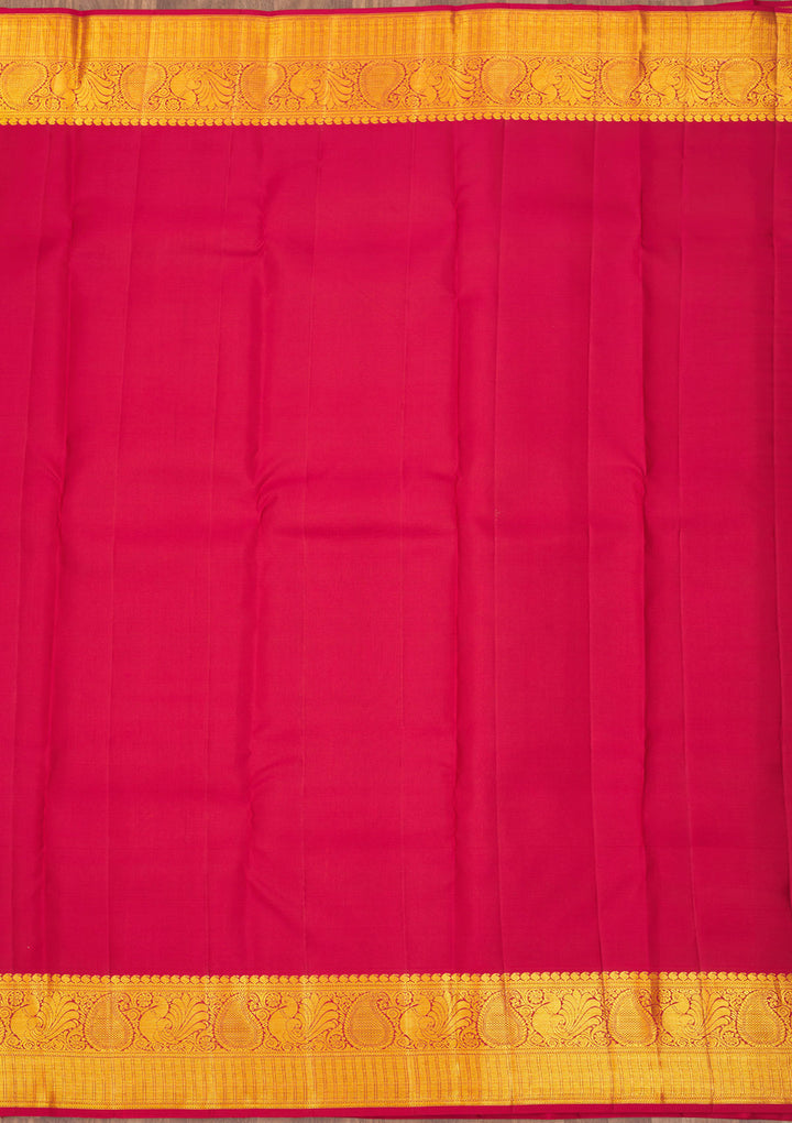 Maroon Zariwork Pure Silk Saree