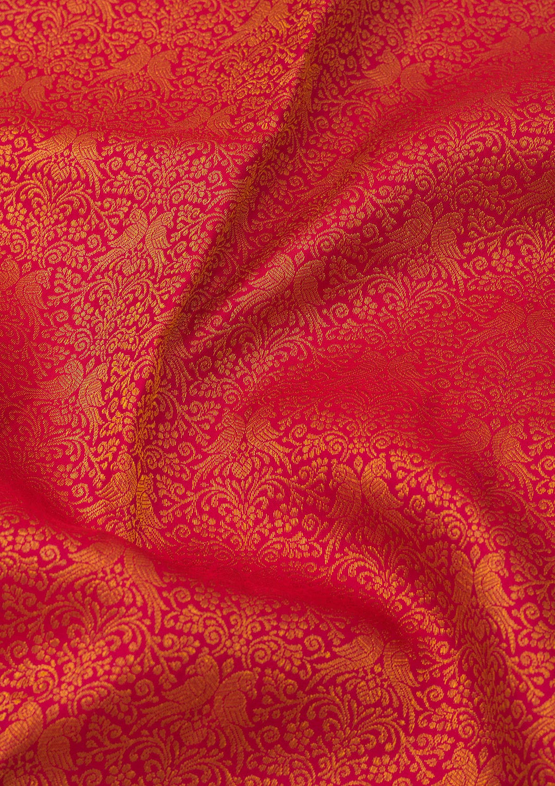 Maroon Zariwork Pure Silk Saree