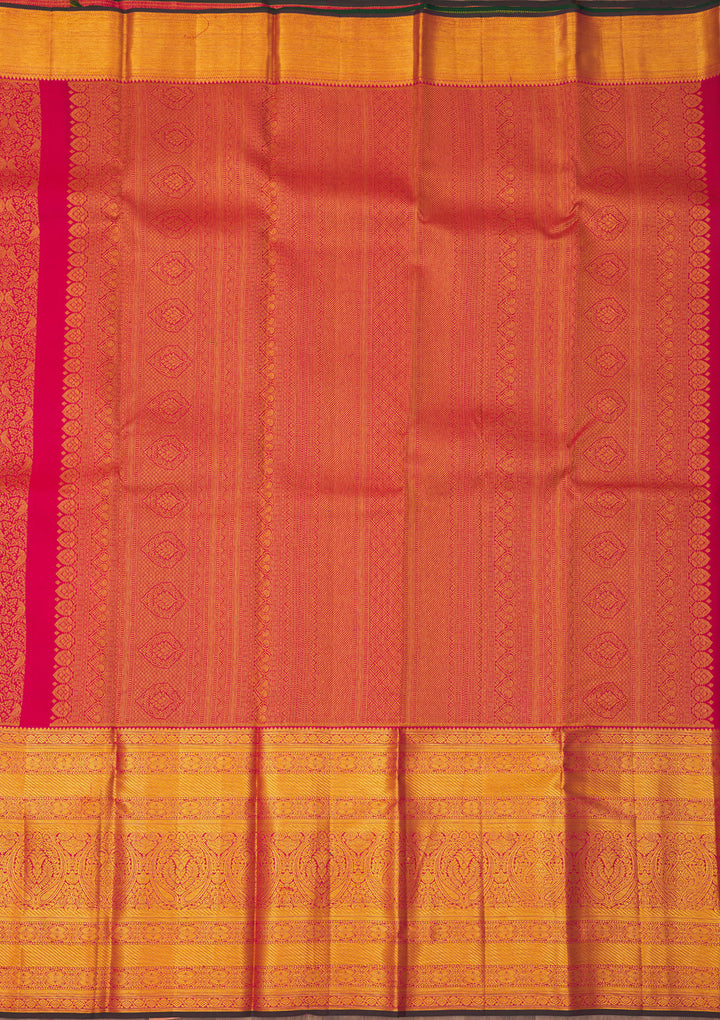 Maroon Zariwork Pure Silk Saree