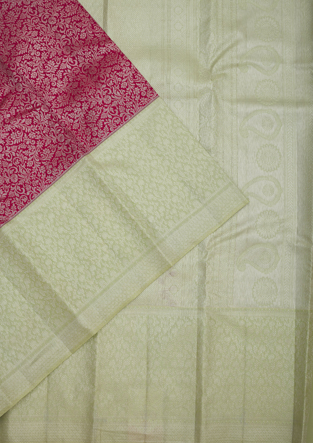 Maroon Zariwork Pure Silk Saree