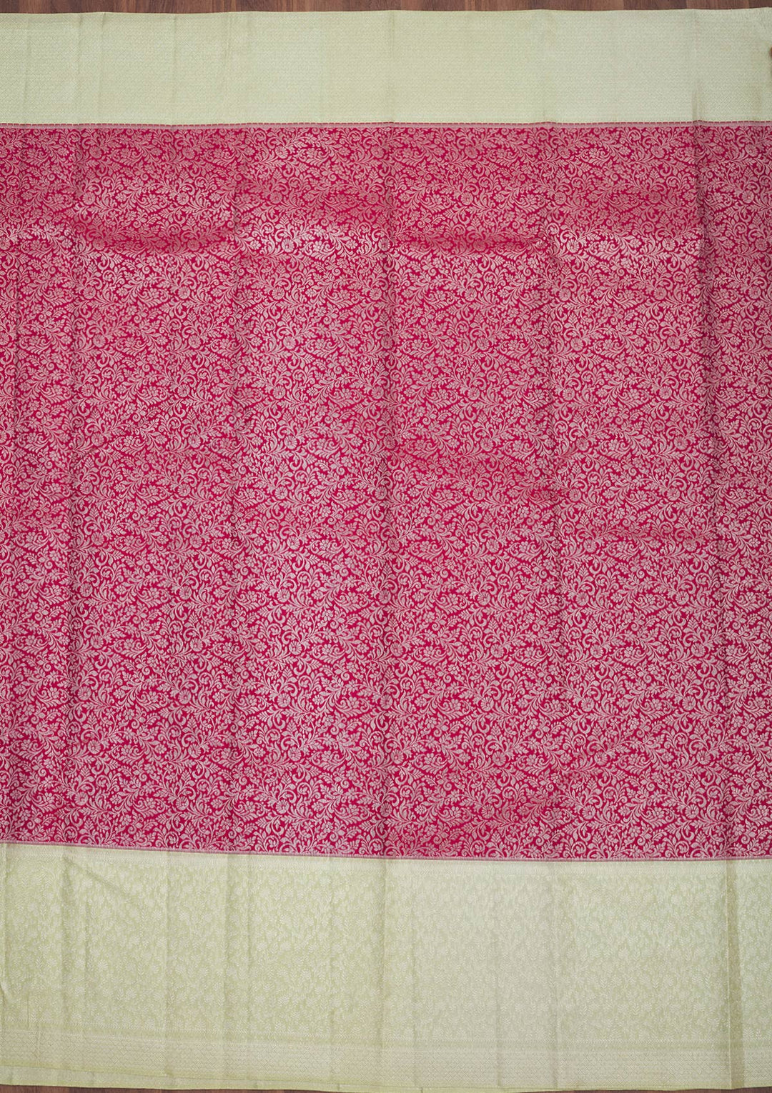 Maroon Zariwork Pure Silk Saree