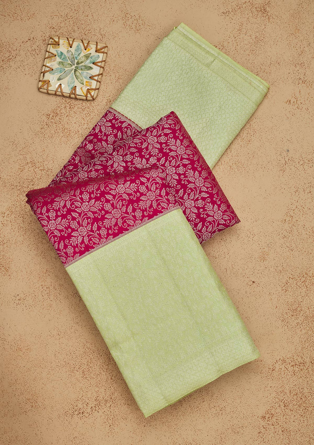 Maroon Zariwork Pure Silk Saree