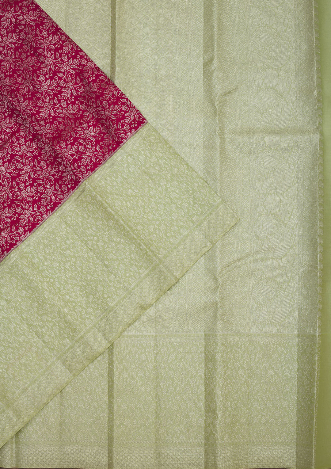 Maroon Zariwork Pure Silk Saree