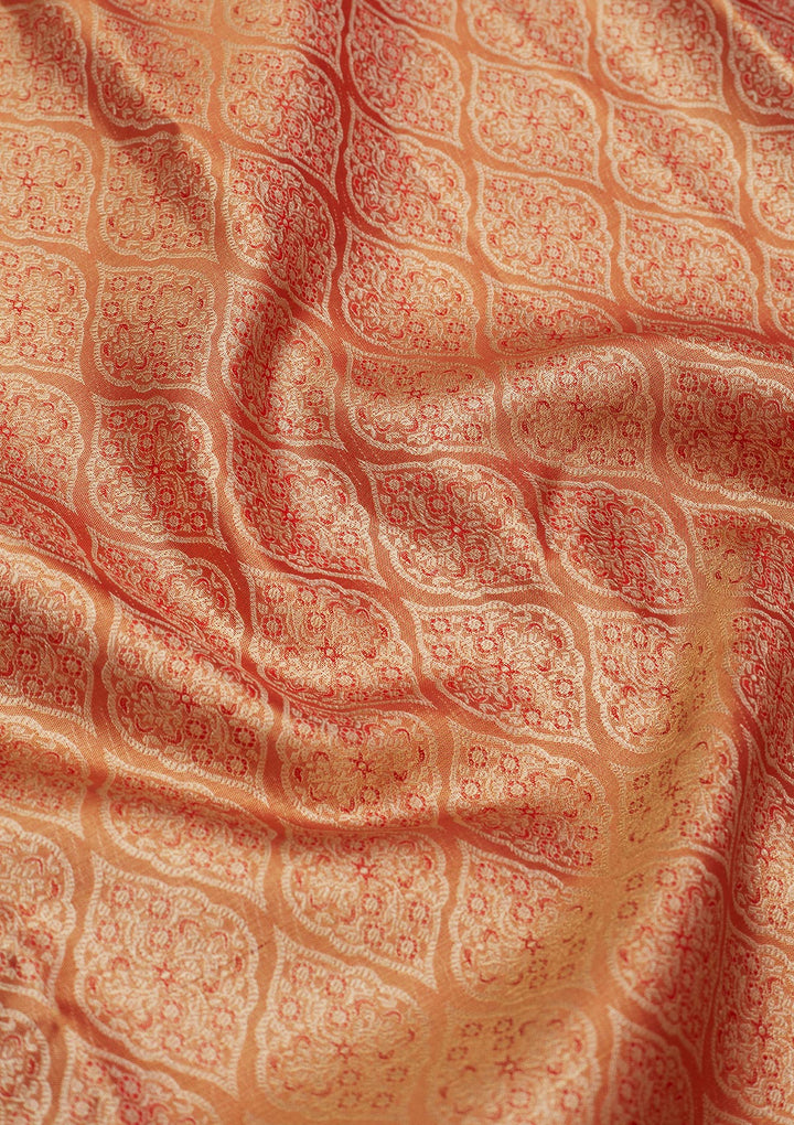 Maroon Zariwork Pure Silk Saree